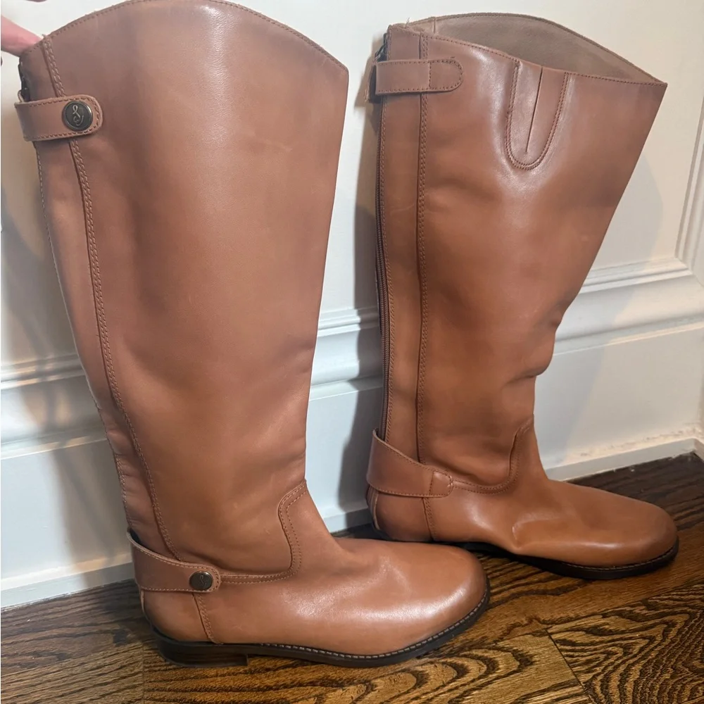 Sam Edelman Penny Leather Riding Boots sz 6.5